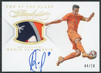 2015/16 Panini Flawless Robin Van Persie Patch Auto /10