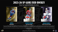 2025/26 Upper Deck SP Game Used Hockey Hobby