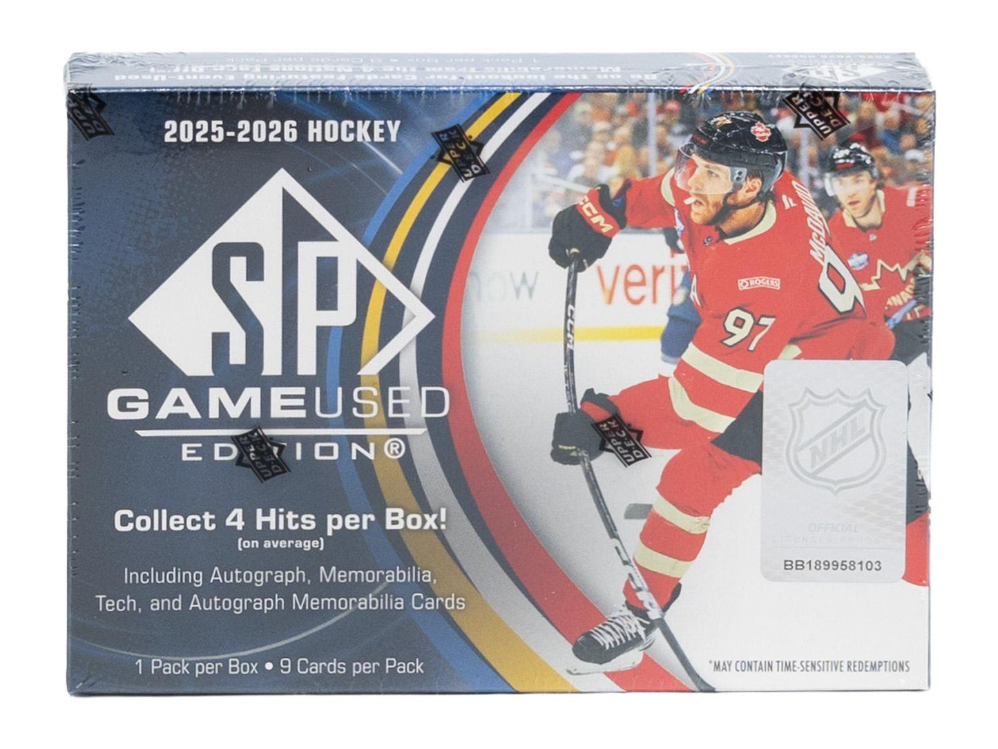 2025/26 Upper Deck SP Game Used Hockey Hobby