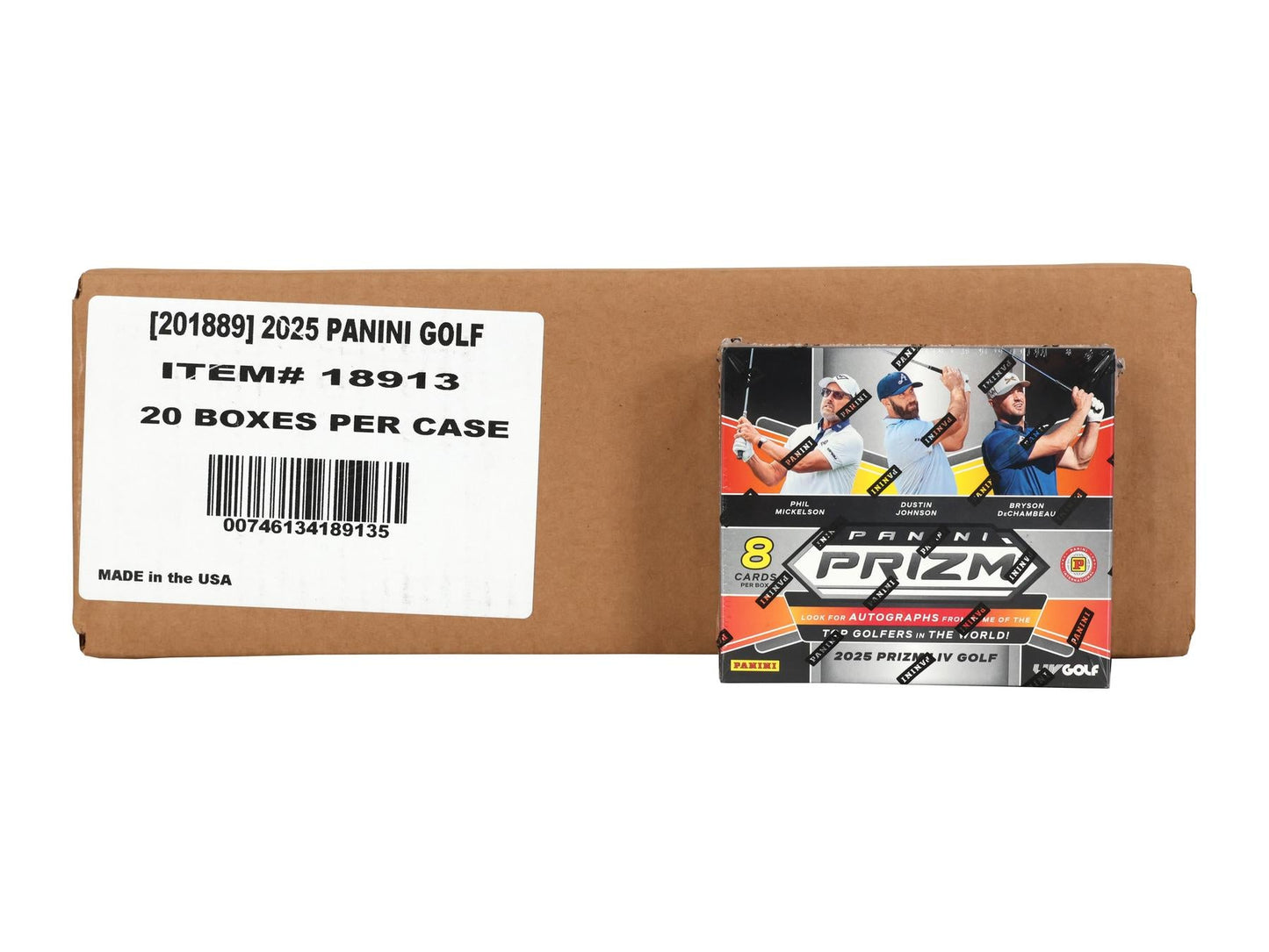 2025 Panini Prizm LIV Golf International Hobby