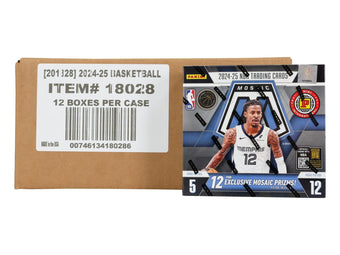 compare product 2024/25 Panini Mosaic Basketball International Hobby