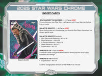 Star Wars Chrome 8-Pack Blaster (Topps 2025)