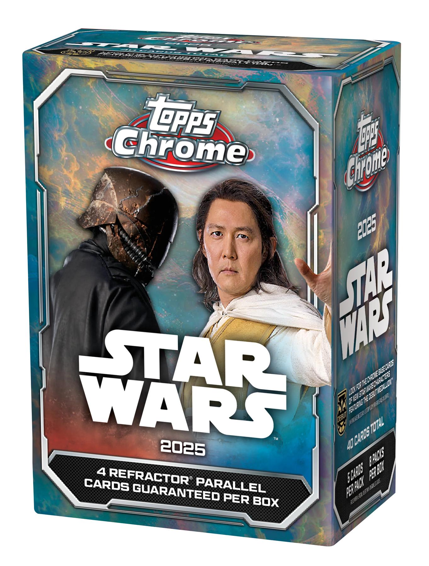 Star Wars Chrome 8-Pack Blaster (Topps 2025)