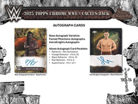 2025 Topps Chrome WWE x Cactus Jack Hobby