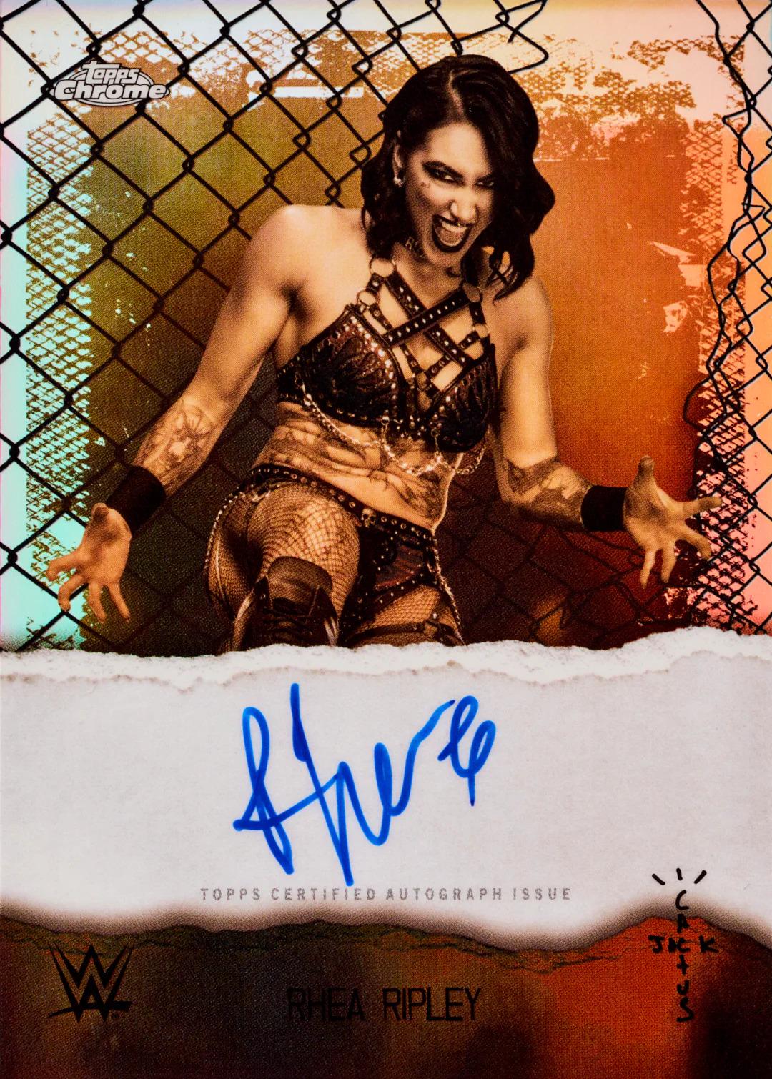 2025 Topps Chrome WWE x Cactus Jack Hobby
