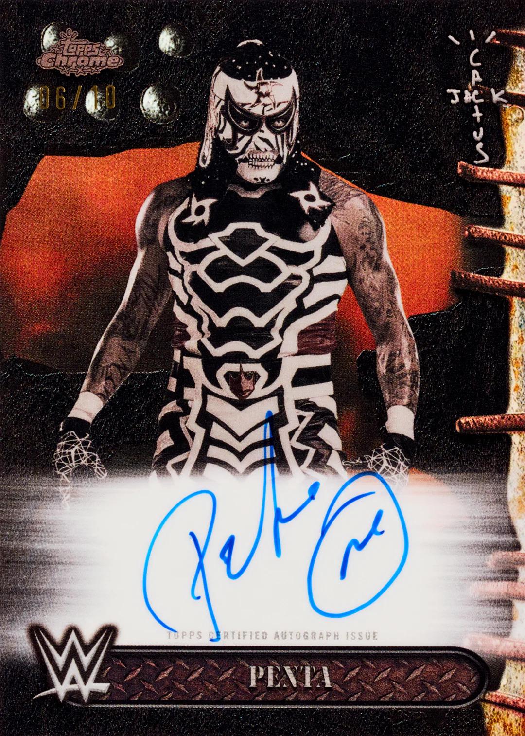 2025 Topps Chrome WWE x Cactus Jack Hobby