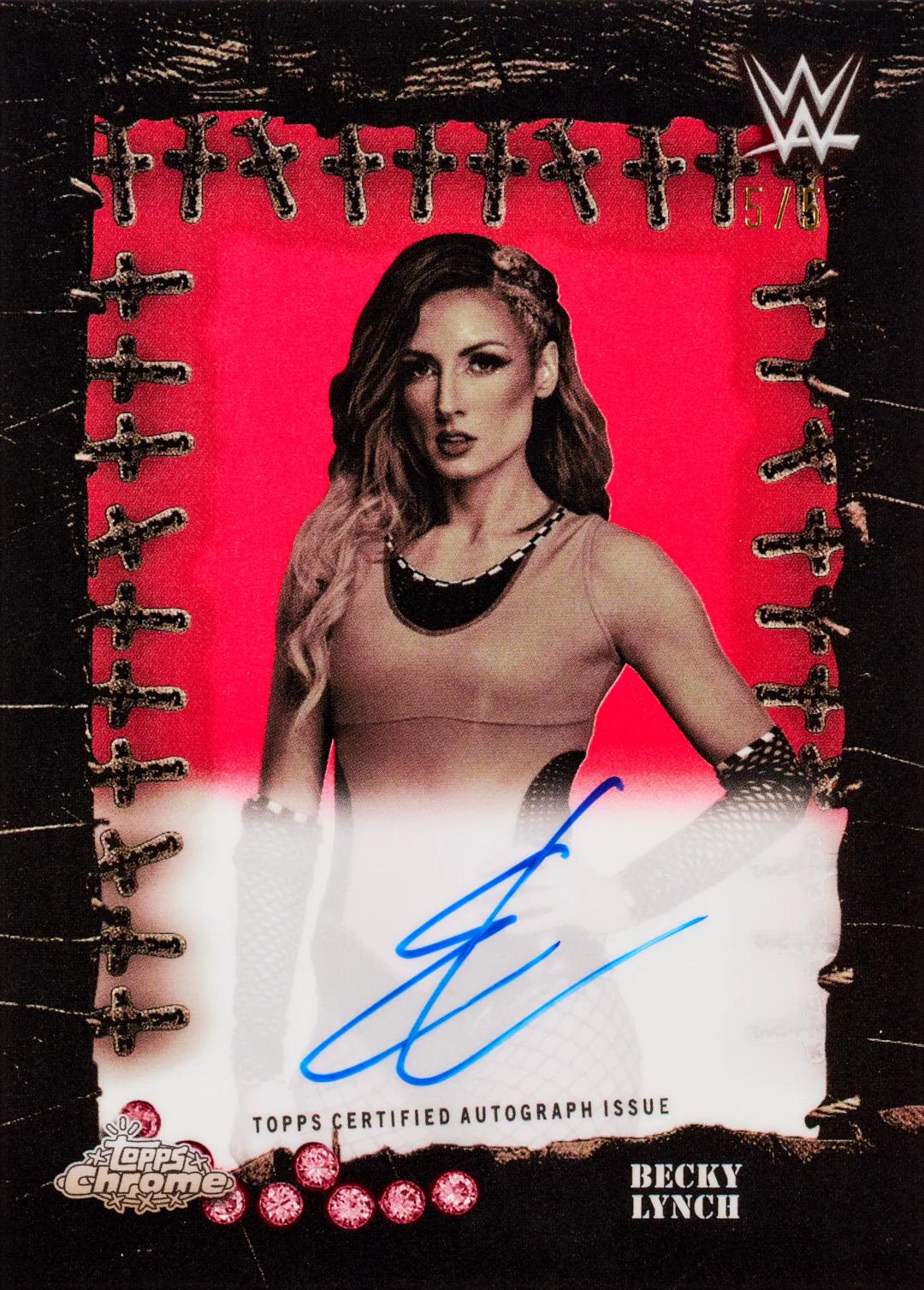 2025 Topps Chrome WWE x Cactus Jack Hobby