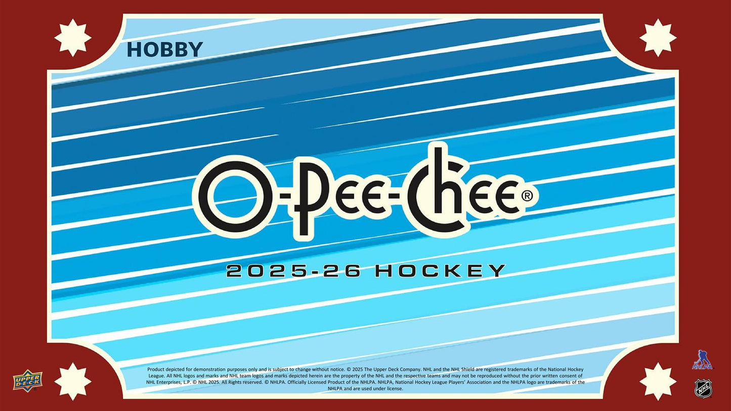 2025/26 Upper Deck O-Pee-Chee Hockey Hobby