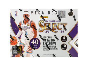 compare product 2024/25 Panini Select Basketball Mega (Red & Purple Cracked Ice!)