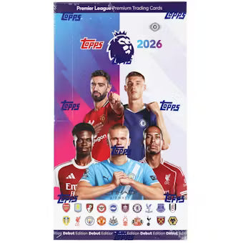 compare product 2025-26 Topps English Premier League Soccer Hobby 12 Box Case