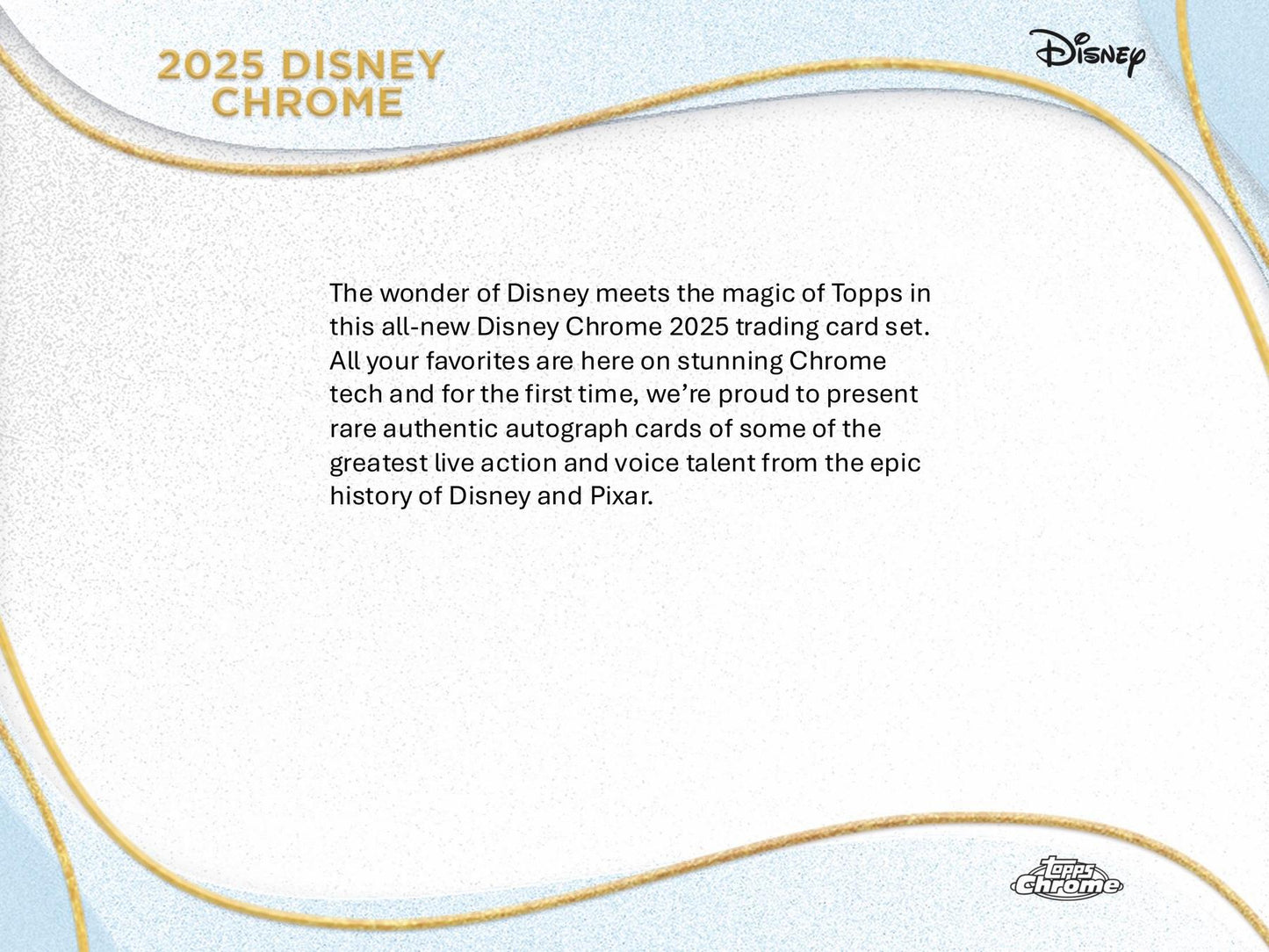 Disney Chrome Mega (Topps 2025)