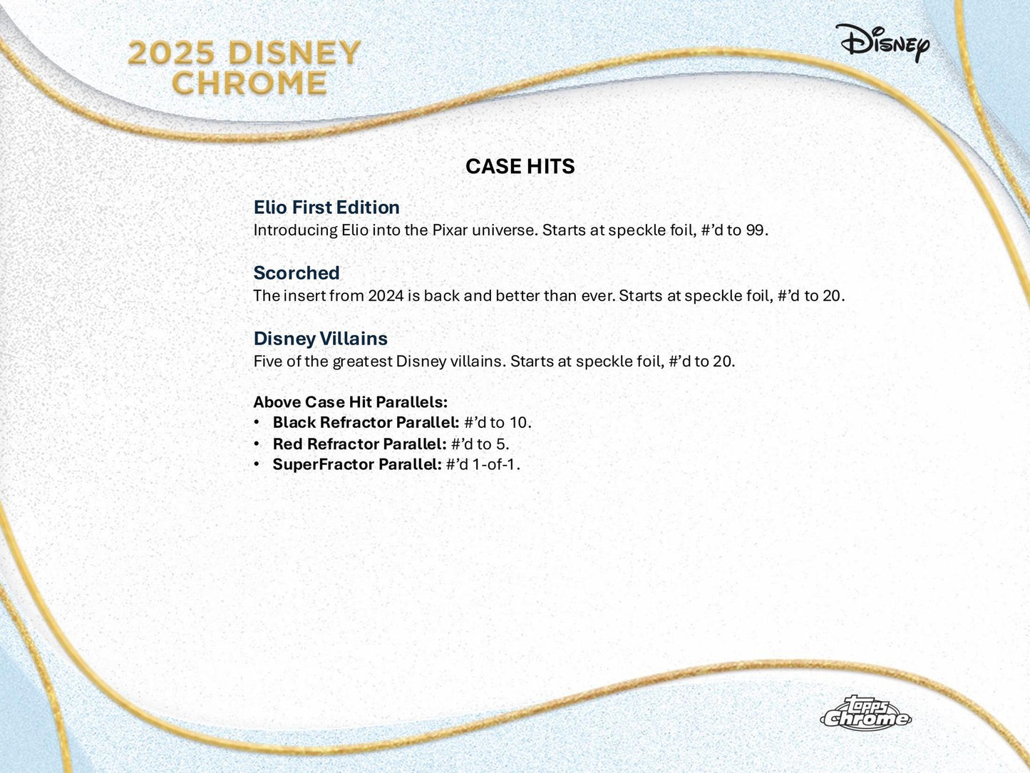 Disney Chrome Mega (Topps 2025)