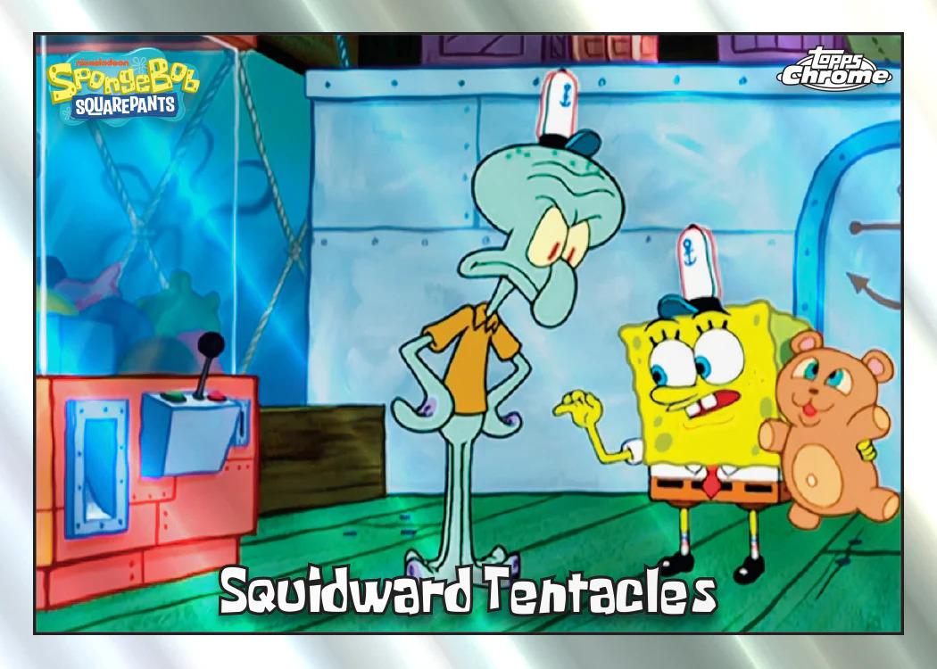 SpongeBob Chrome 25th Anniversary 7-Pack Blaster (Topps 2025)