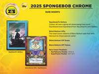 SpongeBob Chrome 25th Anniversary 7-Pack Blaster (Topps 2025)