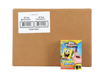 compare product SpongeBob Chrome 25th Anniversary 7-Pack Blaster (Topps 2025)