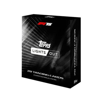 compare product 2025 Topps Lights Out Formula 1 F1 Hobby Box