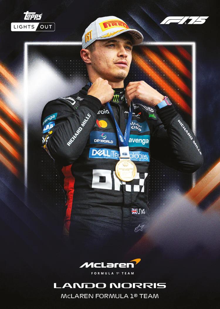 2025 Topps Lights Out Formula 1 F1 Hobby Box
