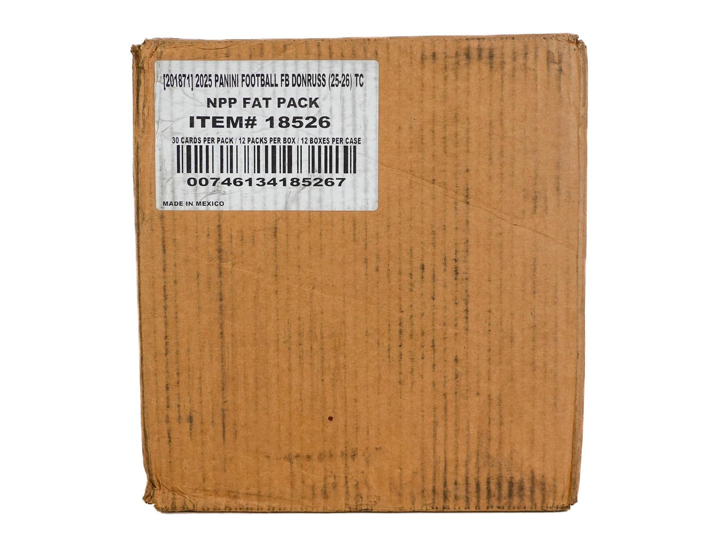 2025 Panini Donruss Football Jumbo Value 12-Pack