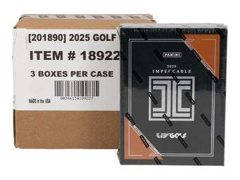 compare product 2025 Panini Impeccable LIV Golf Hobby