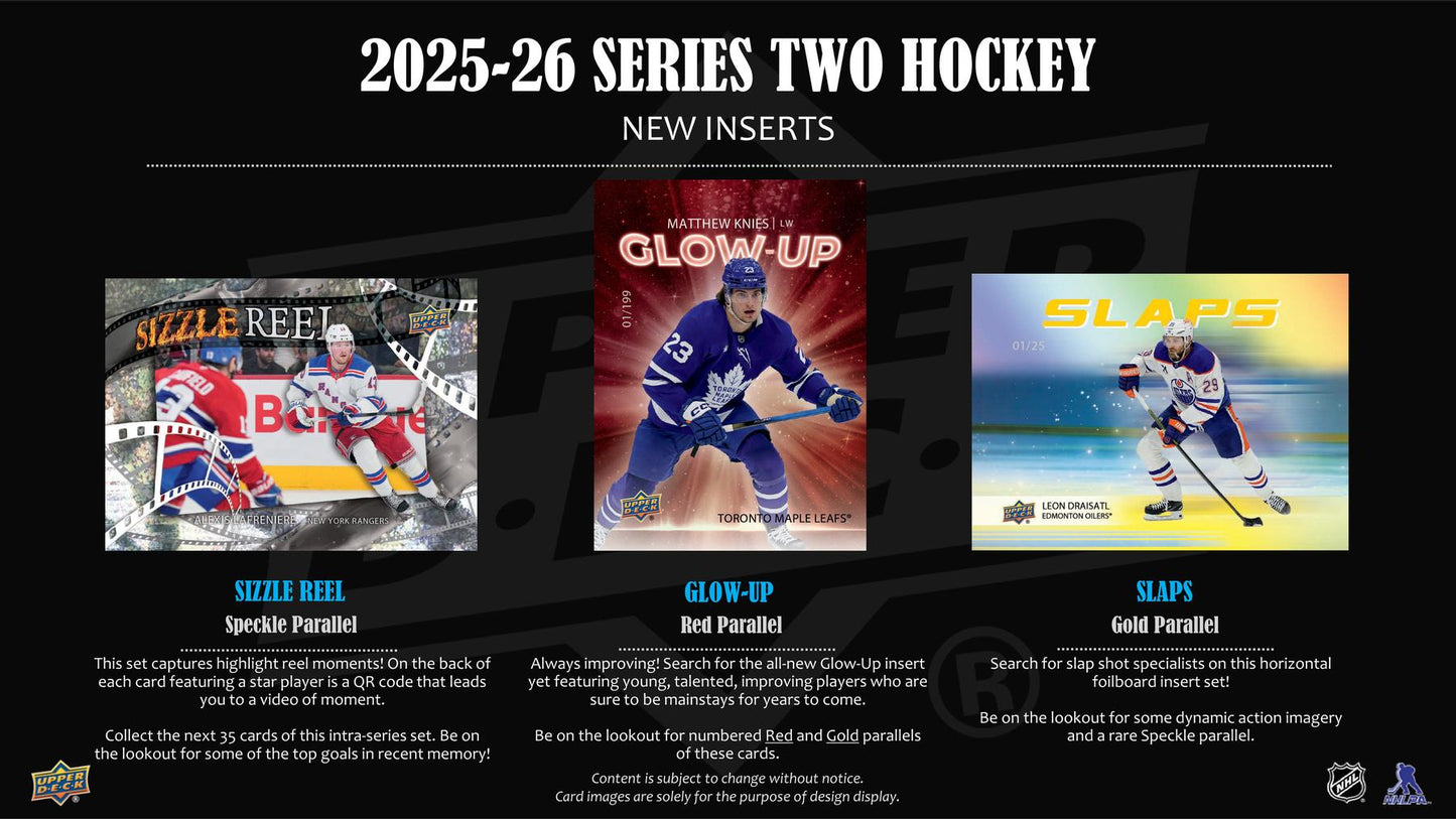 2025/26 Upper Deck Series 2 Hockey Hobby