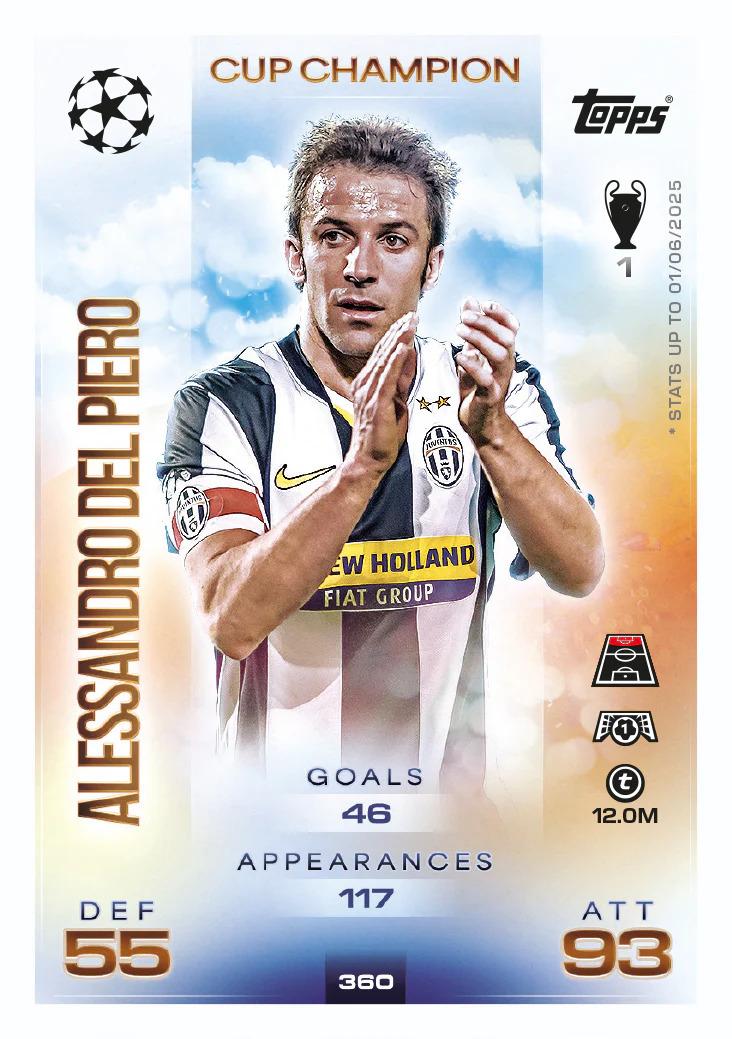 2025/26 Topps Match Attax UEFA Champions League Soccer Mega Tin