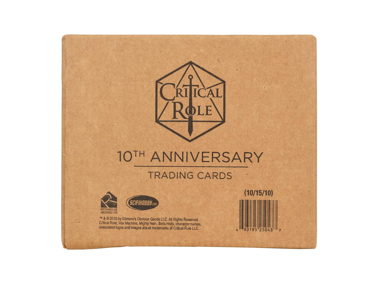 Critical Role 10th Anniversary Hobby (Rittenhouse 2025)