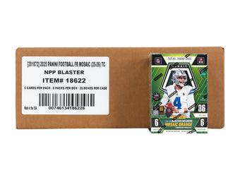 compare product 2025 Panini Mosaic Football 6-Pack Blaster