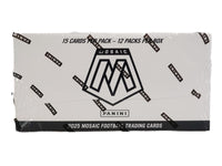 2025 Panini Mosaic Football Jumbo Value 12-Pack