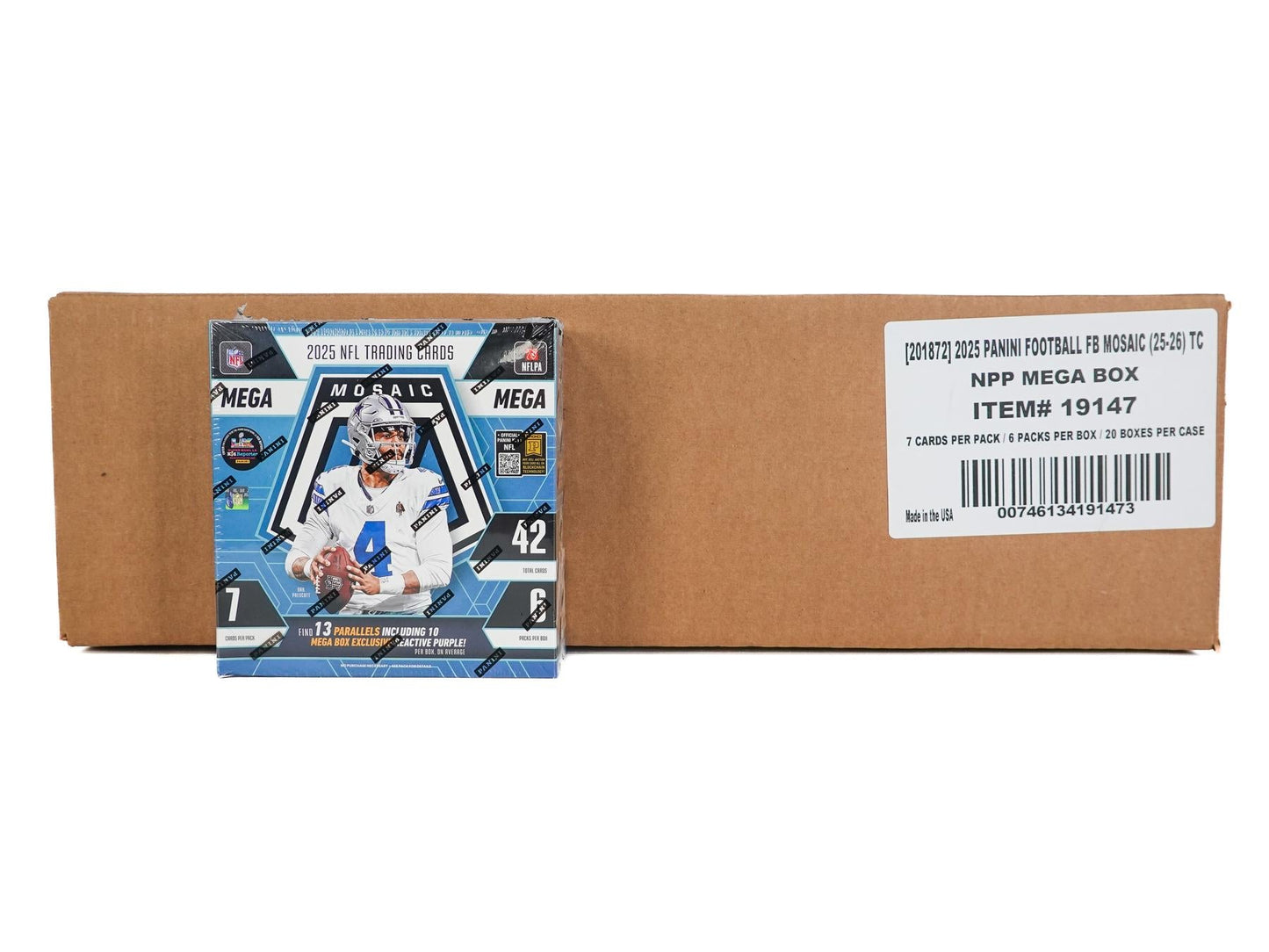 2025 Panini Mosaic Football Mega (Reactive Purple Parallels!)