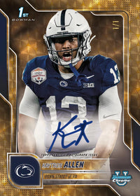 2025 Bowman University Chrome Football Blaster
