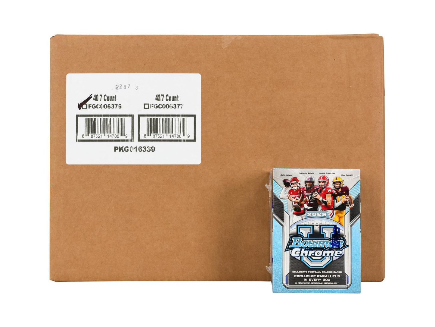 2025 Bowman University Chrome Football Blaster
