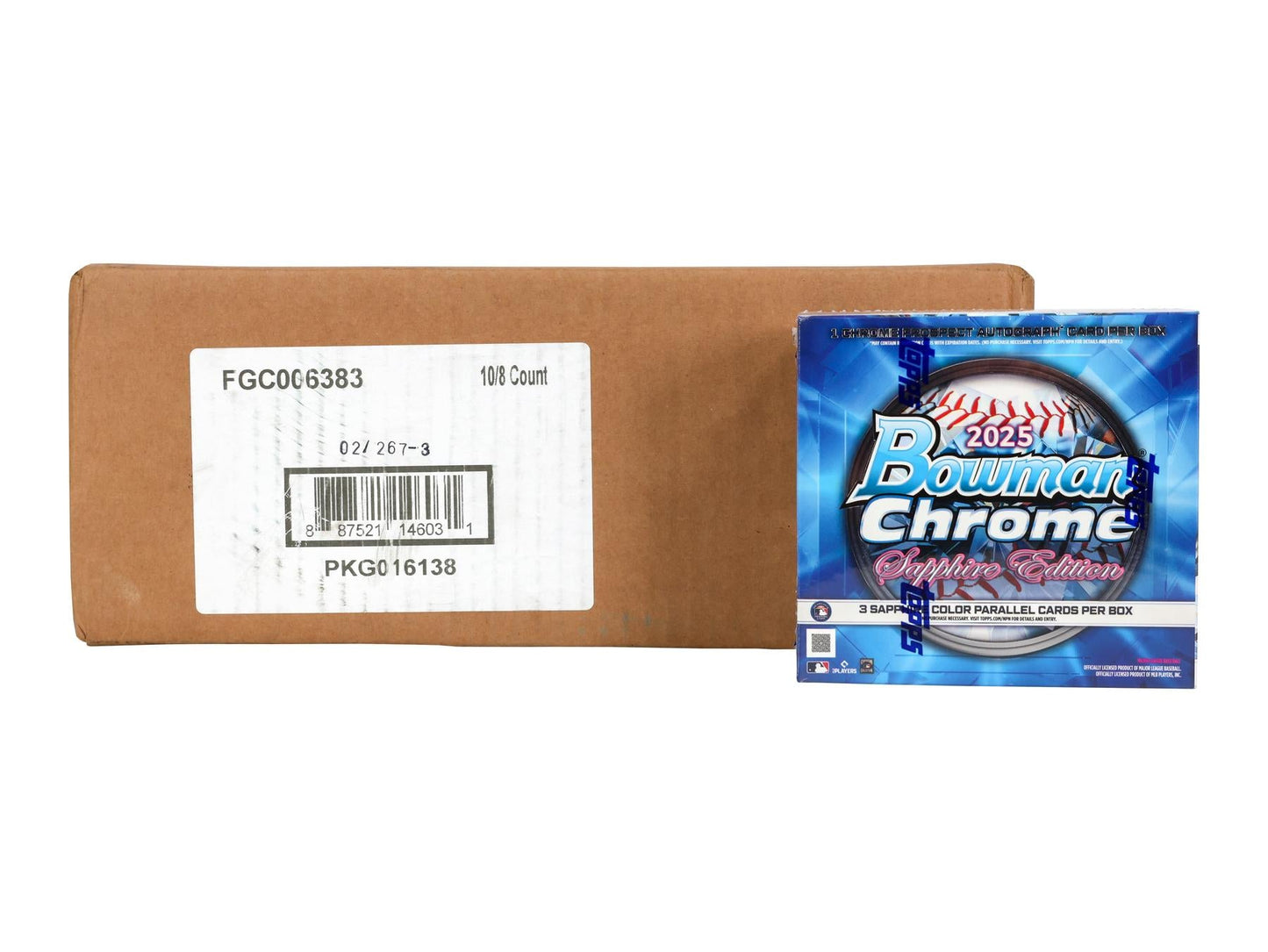 2025 Bowman Chrome Baseball Sapphire Edition