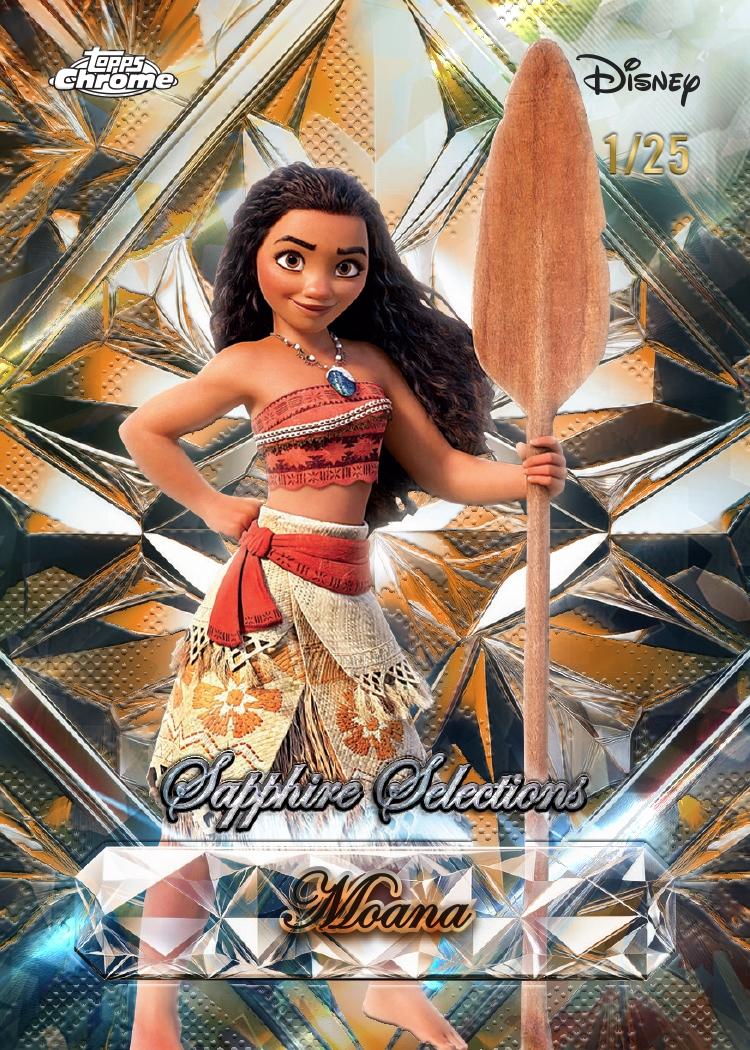 Disney Chrome Sapphire Hobby (Topps 2025)