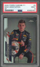 2020 Topps Chrome F1 #6 Max Verstappen Image Variation SP PSA 9