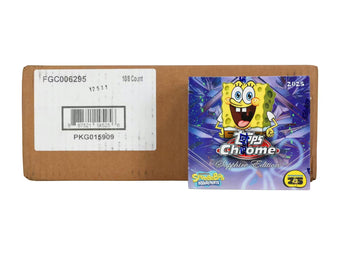 compare product SpongeBob SquarePants Chrome Sapphire Hobby (Topps 2025)
