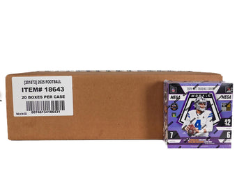 compare product 2025 Panini Mosaic Football Hobby Mega
