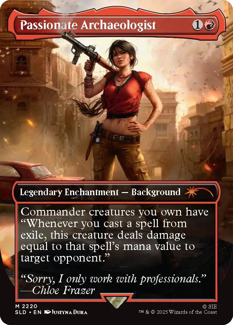 Magic the Gathering Secret Lair x Uncharted