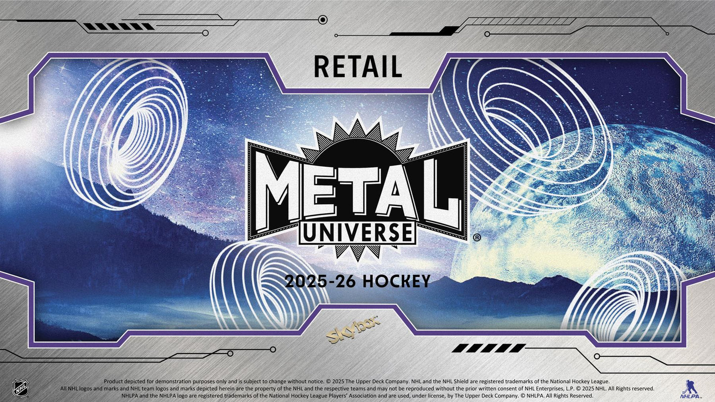 2025/26 Upper Deck Skybox Metal Universe Hockey Blaster