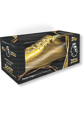 compare product 2025/26 Topps Premier League EPL Debut Edition Golden Boot Tin