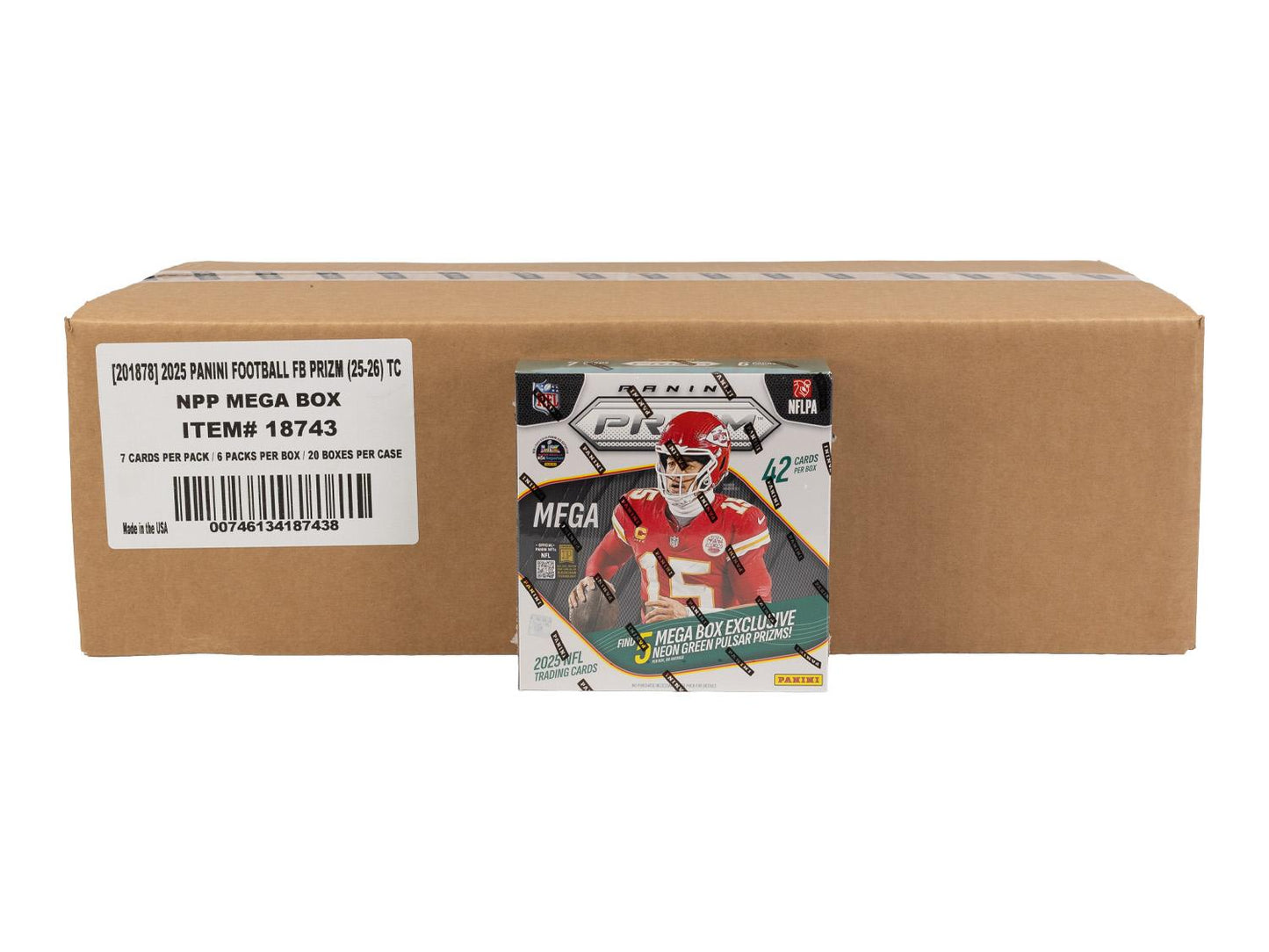 2025 Panini Prizm Football Mega (Green Pulsar Prizms)