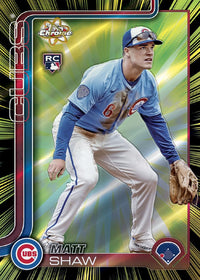 2025 Topps Chrome Update Series Baseball 7-Pack Blaster