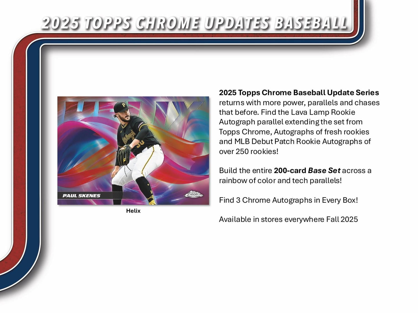 2025 Topps Chrome Update Series Baseball Hobby Jumbo Pack