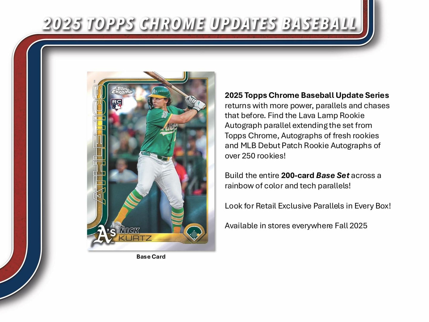 2025 Topps Chrome Update Series Baseball Mega