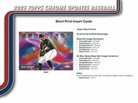 2025 Topps Chrome Update Series Baseball Mega