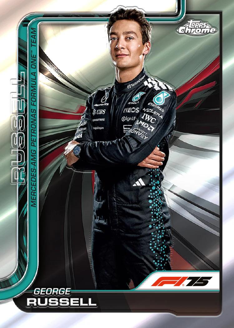 2025 Topps Chrome F1 Formula 1-6-Pack Blaster