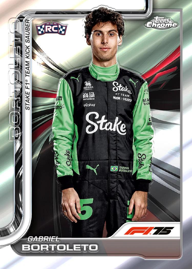 2025 Topps Chrome F1 Formula 1-6-Pack Blaster