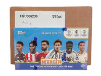 2024/25 Topps Chrome Merlin UEFA Club Competitions Soccer Hobby