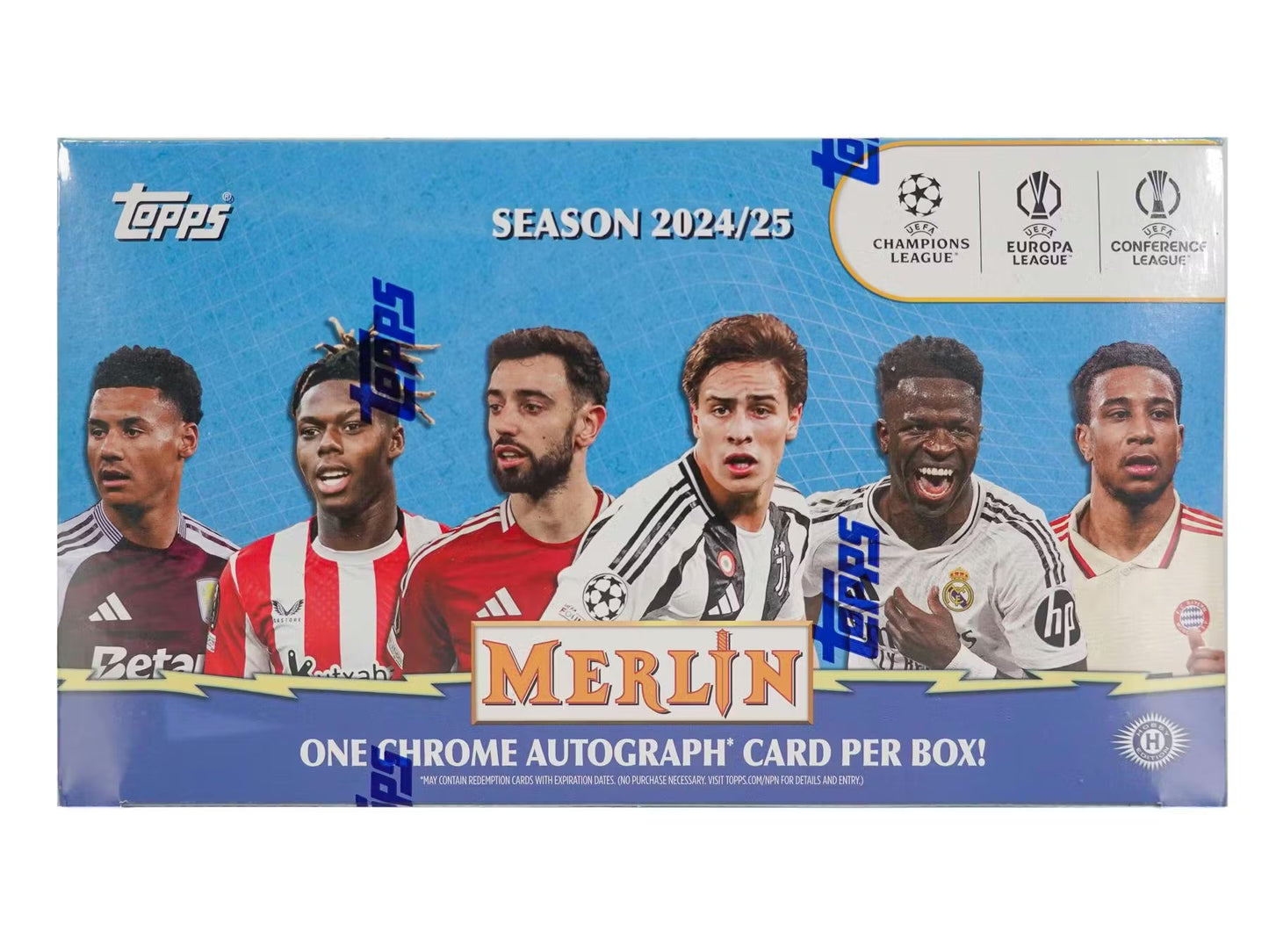 2024/25 Topps Chrome Merlin UEFA Club Competitions Soccer Hobby