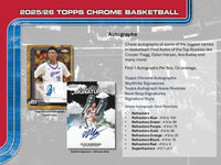 2025/26 Topps Chrome Basketball Hobby