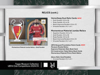 2024/25 Topps UEFA Club Competitions Museum Collection Soccer Hobby